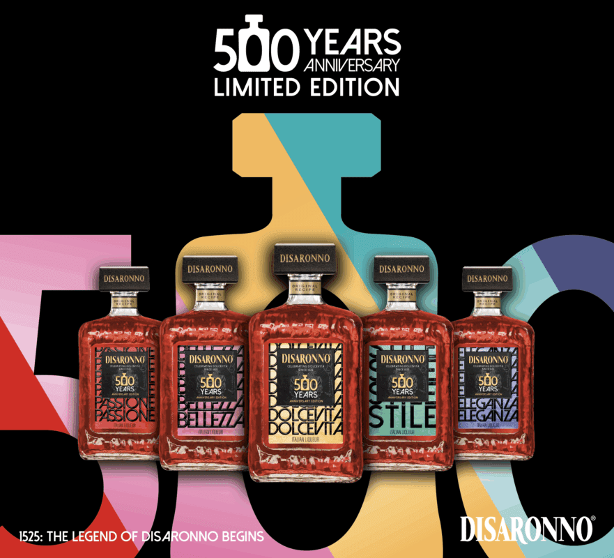 DISARONNO - Studio Beed reclame Branding Marketing Banner belettering signing drukwerk print ontwerp vormgeving autobelettering Design reclame studio bureau Amaretto